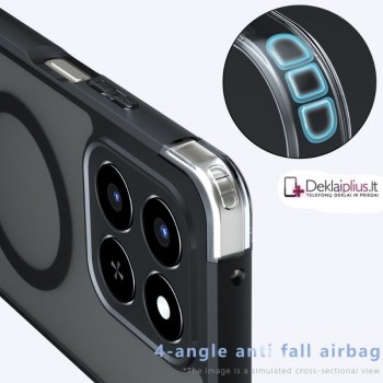 Smūgiams atsparus dėklas su magsafe (Huawei Honor 400 Smart) Smūgiams atsparus dėklas su magsafe (Huawei Honor 400 Smart)